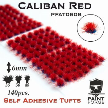 Tufts - Caliban Red 6mm