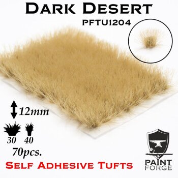 Tufts - Dark Desert 12mm