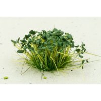 Flowers - Dark Green  6mm