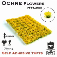 Flowers - Ochre  6mm