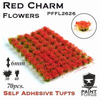 Flowers - Red Charm 6mm