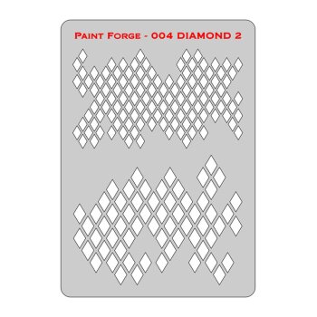 Stencil - Diamonds 2 - Gr. M