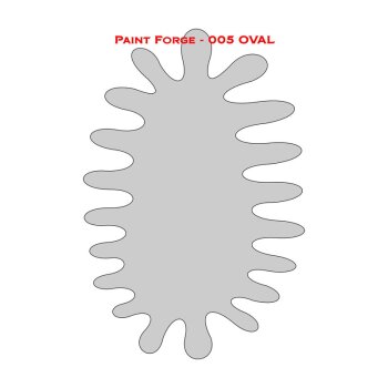 Stencil - Oval - Gr. M