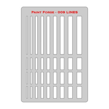 Stencil - Lines - Gr. M