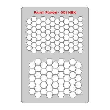 Stencil - Hex - Gr. L