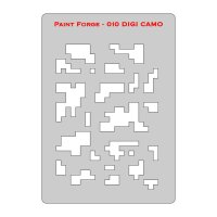 Stencil - Digi Camo - Gr. L
