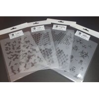 Stencil - Dragon Scale - Gr. L