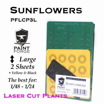 Laser Cut Plants - Sunflower - Gr. L
