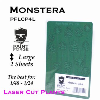 Laser Cut Plants - Monstera - Gr. L
