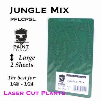 Laser Cut Plants - Jungle Set - Gr. L