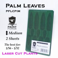 Laser Cut Plants - Palm Leaves - Gr. M