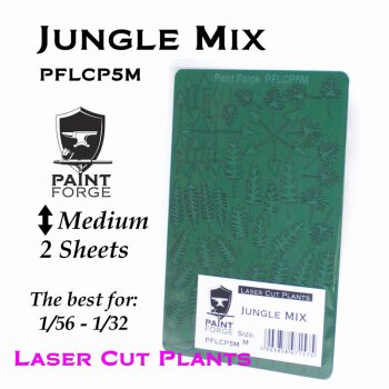 Laser Cut Plants - Jungle Set - Gr. M