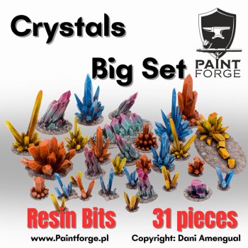 Resin Bits - Crystals Big Set