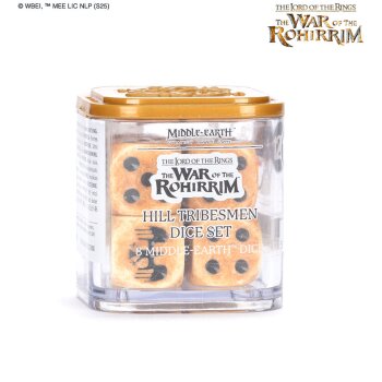 MIDDLE-EARTH SBG:HILL TRIBESMEN DICE SET