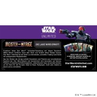 Star Wars: Unlimited – Meister der Intrige (Booster-Display) (German)
