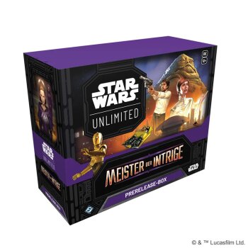 Star Wars: Unlimited – Meister der Intrige (Prerelease-Box) (German)