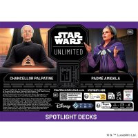 Star Wars: Unlimited – Secrets of Power (Spotlight Deck - Chancellor Palpatine + Padme Amidala) (English)