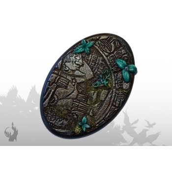 Dschungel Base - 60x90 mm oval (1x)