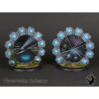 Portale (2x) - Rund,Stein