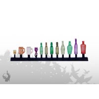 Gläser und Getränke (24x)