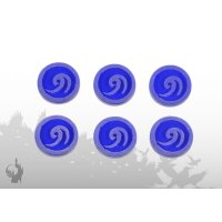 Fraktionsmarker "Wasser" (6x)