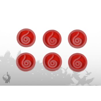 Fraktionsmarker "Feuer" (6x)