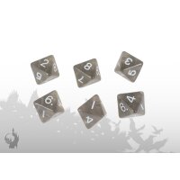 Würfelset (6xW8) (Nebelgrau)