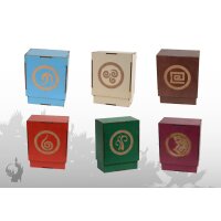 MDF Kartenbox (Wasser)