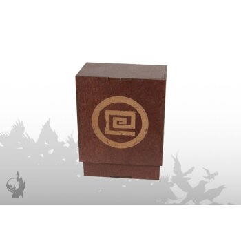 MDF Kartenbox (Erde)