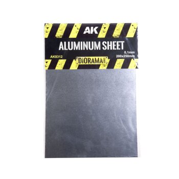 Aluminium Sheet 100Um 200X250mm