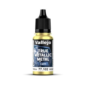 Radiant Yellow 18 ml - True Metallic Metal Light