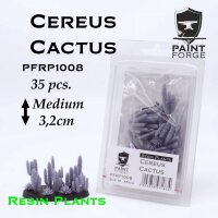 Resin Plants - Cereus Cactus  - Gr.  M - 35stk.