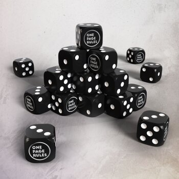 One Page Rules 16mm Dice Set (20)