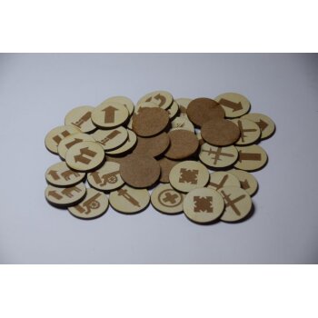 Coalition War Command Marker Expansion Set