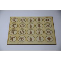 Coalition War Command Marker Expansion Set