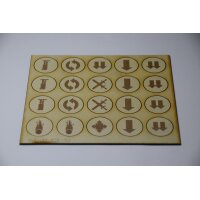 Coalition War Command Marker Expansion Set