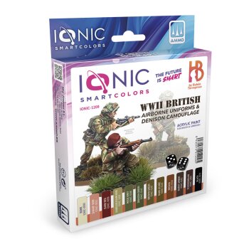 IONIC WWII British Camouflage & Airborne Denison (12x20mL)
