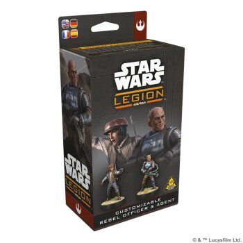 Star Wars: Legion – Customizable Rebel Officer & Agent