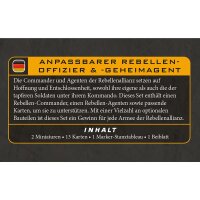 Star Wars: Legion – Customizable Rebel Officer & Agent