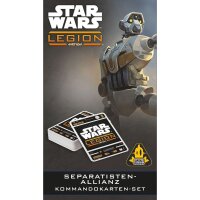 Star Wars: Legion – Separatisten-Allianz Kommandokarten-Set