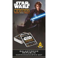 Star Wars: Legion – Galaktische Republik Kommandokarten-Set