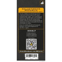 Star Wars: Legion – Galaktische Republik Kommandokarten-Set