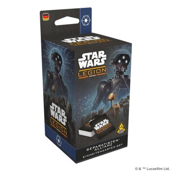 Star Wars: Legion – Separatisten-Allianz Einheitenkarten-Set