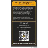 Star Wars: Legion – Separatisten-Allianz Einheitenkarten-Set