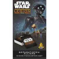 Star Wars: Legion – Separatisten-Allianz Einheitenkarten-Set