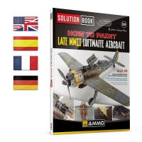 SOLUTION BOOK 32 - BLACK EDITION - How to Paint Late WWII Luftwaffe Aircraft (Multilingual)