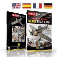 SOLUTION BOOK 32 - BLACK EDITION - How to Paint Late WWII Luftwaffe Aircraft (Multilingual)