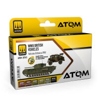 ATOM WWII British Vehicles Set (6x20mL)