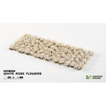 White Rose Flowers (75 stk.)