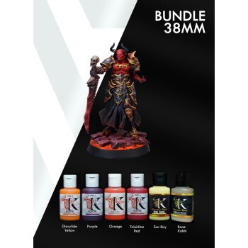 Miniature Painting Bundle – Flames of Damnation (6x30mL)